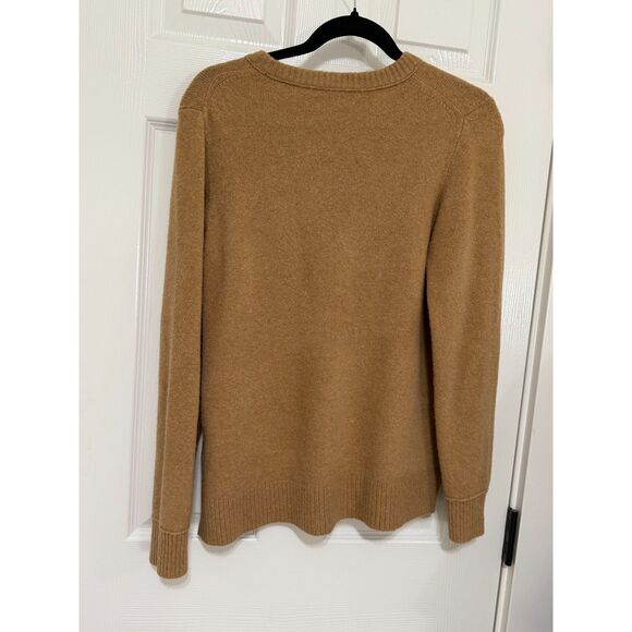 J.Crew Factory Brown Sweater Sz Medium Gently Loved - Picture 8 of 8